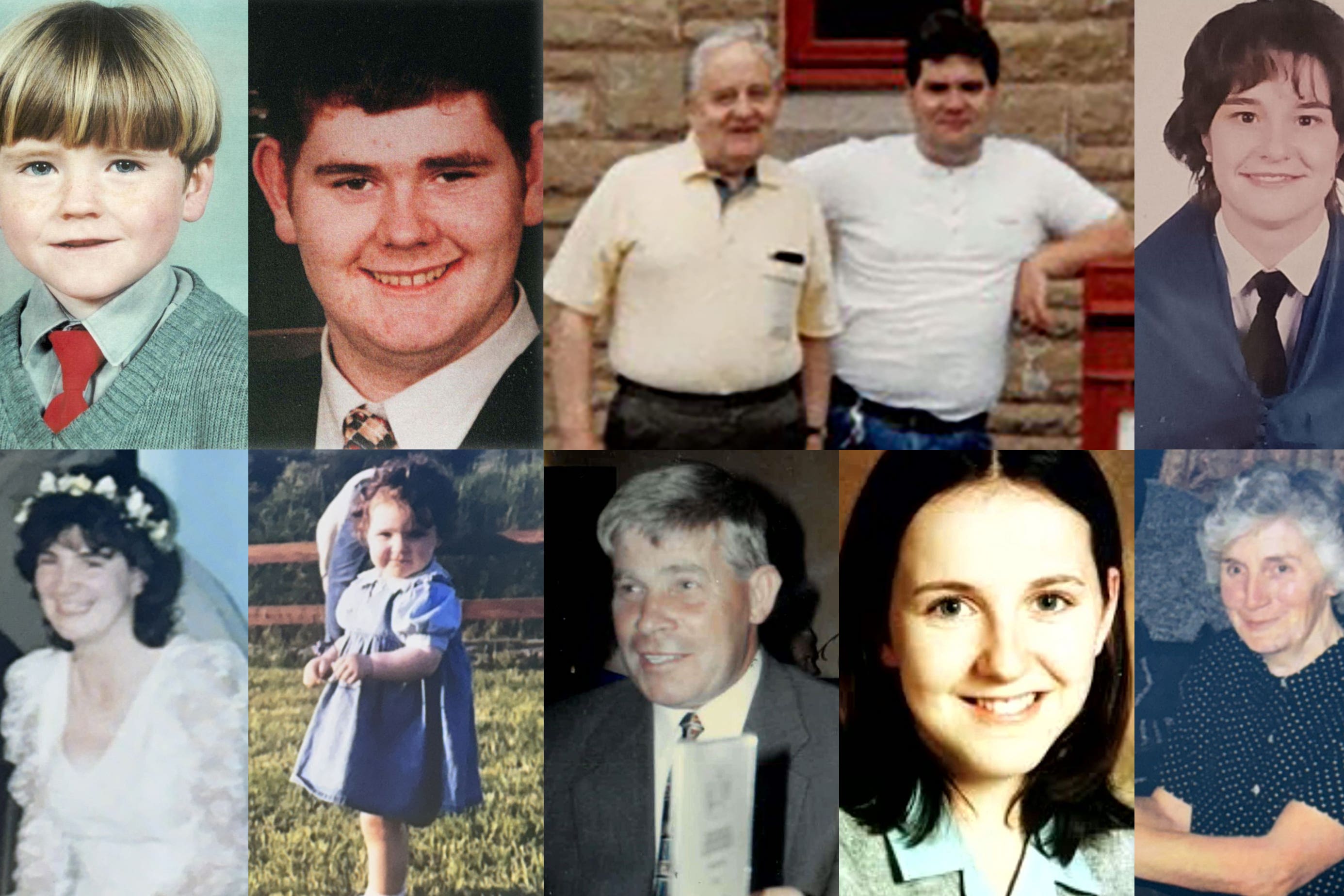 Twenty-nine people, including the mother of unborn twins, died in the Omagh bombing in 1998 (Family handouts/PA)