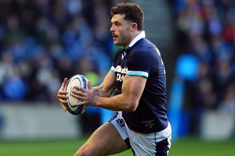 Gregor Brown living the dream playing for Scotland with cousin Blair Kinghorn