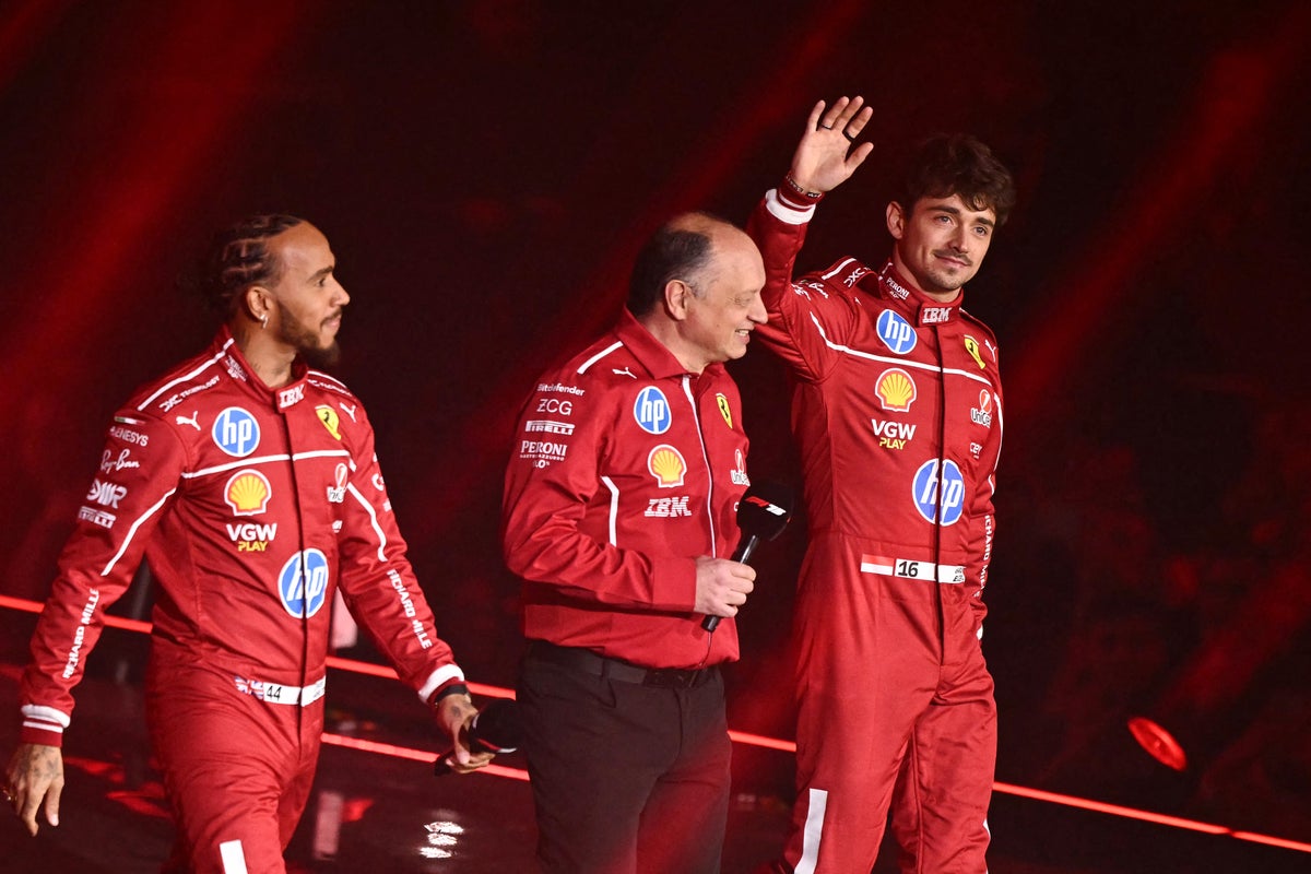 Lewis Hamilton and Charles Leclerc are amicable Ferrari F1 teammates for now – but it won’t last