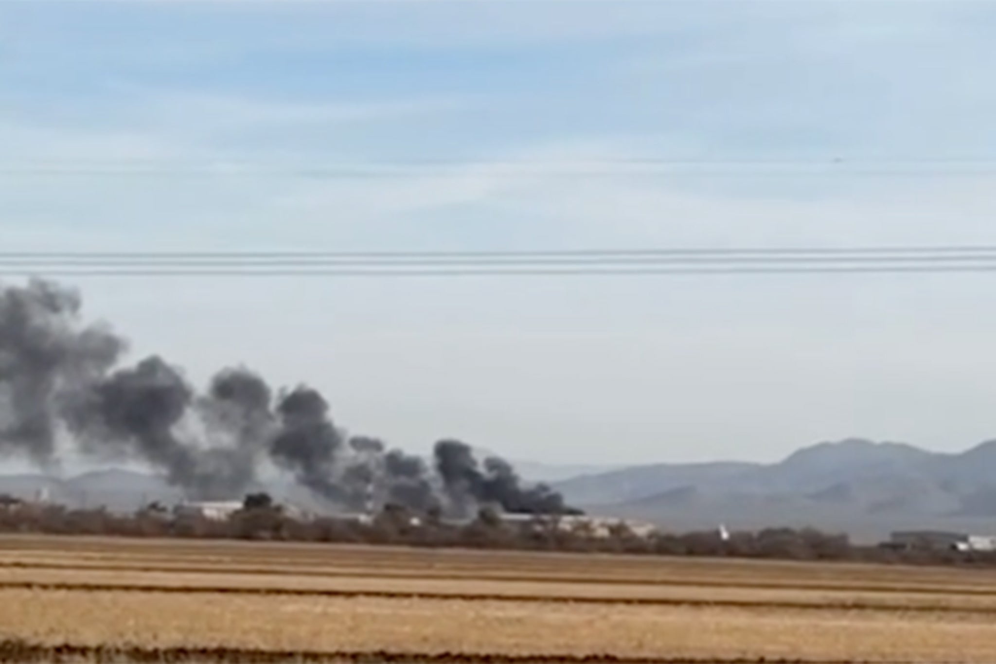 <p>A crash has occurred at Marana Regional Airport Wednesday morning</p>