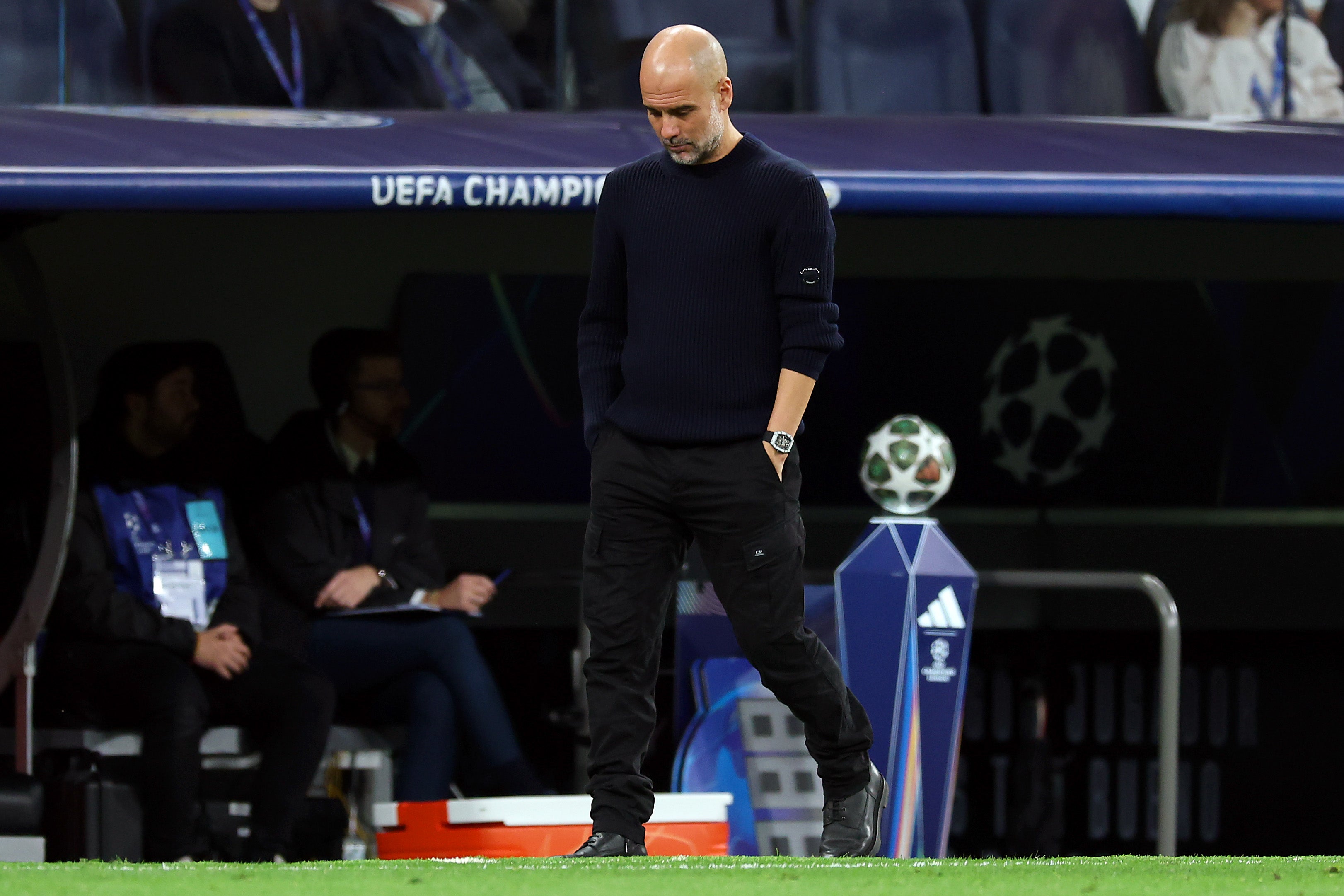 Pep Guardiola ran out of options and ideas as Real Madrid swept them aside