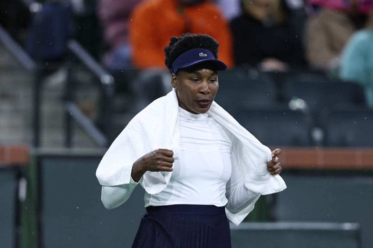 Venus Williams to return from injury aged 44 at Indian Wells