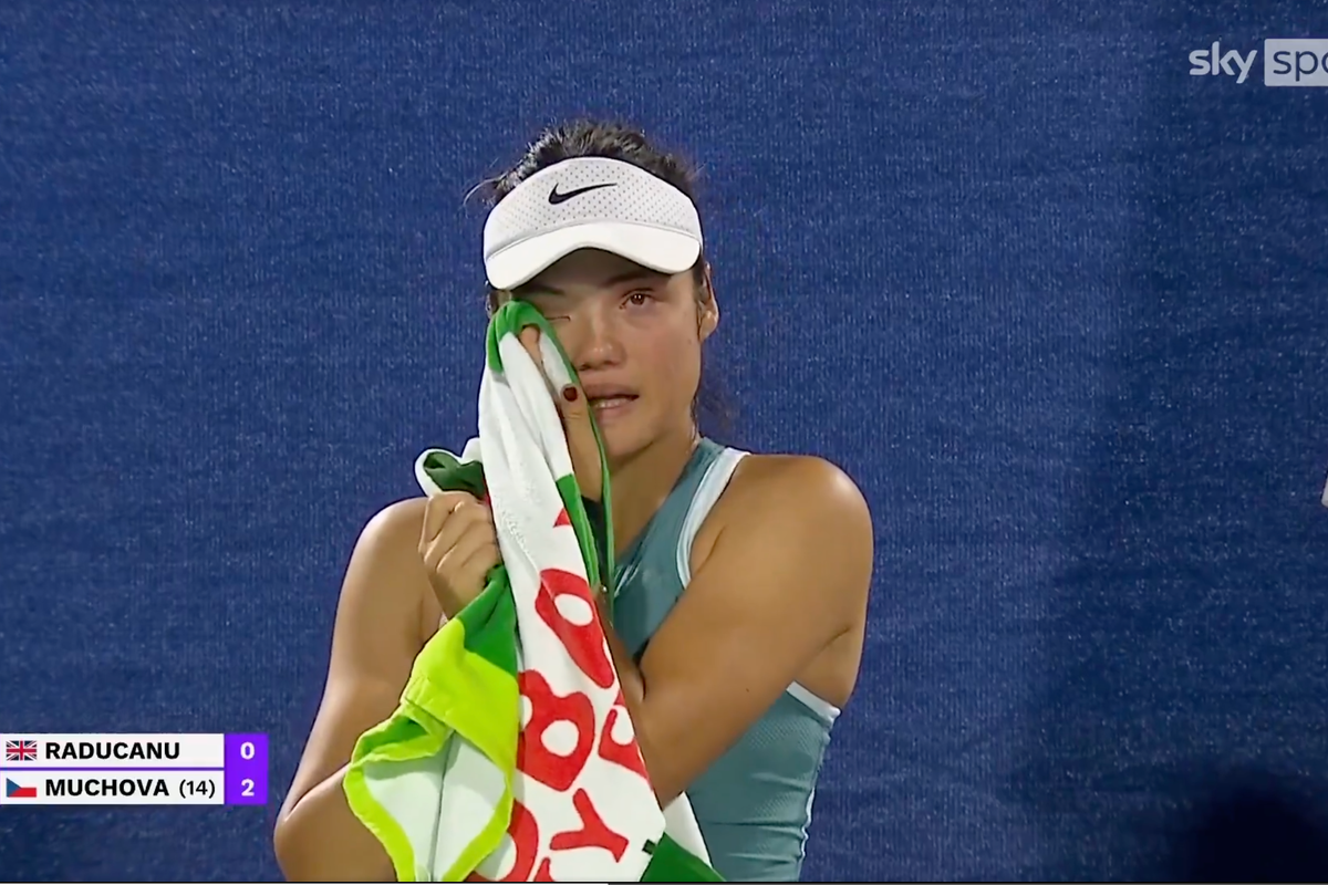 Emma Raducanu left in tears after man ‘exhibits fixated behaviour’ during Dubai match Emma Raducanu left in tears after man ‘exhibits fixated behaviour’ during Dubai match