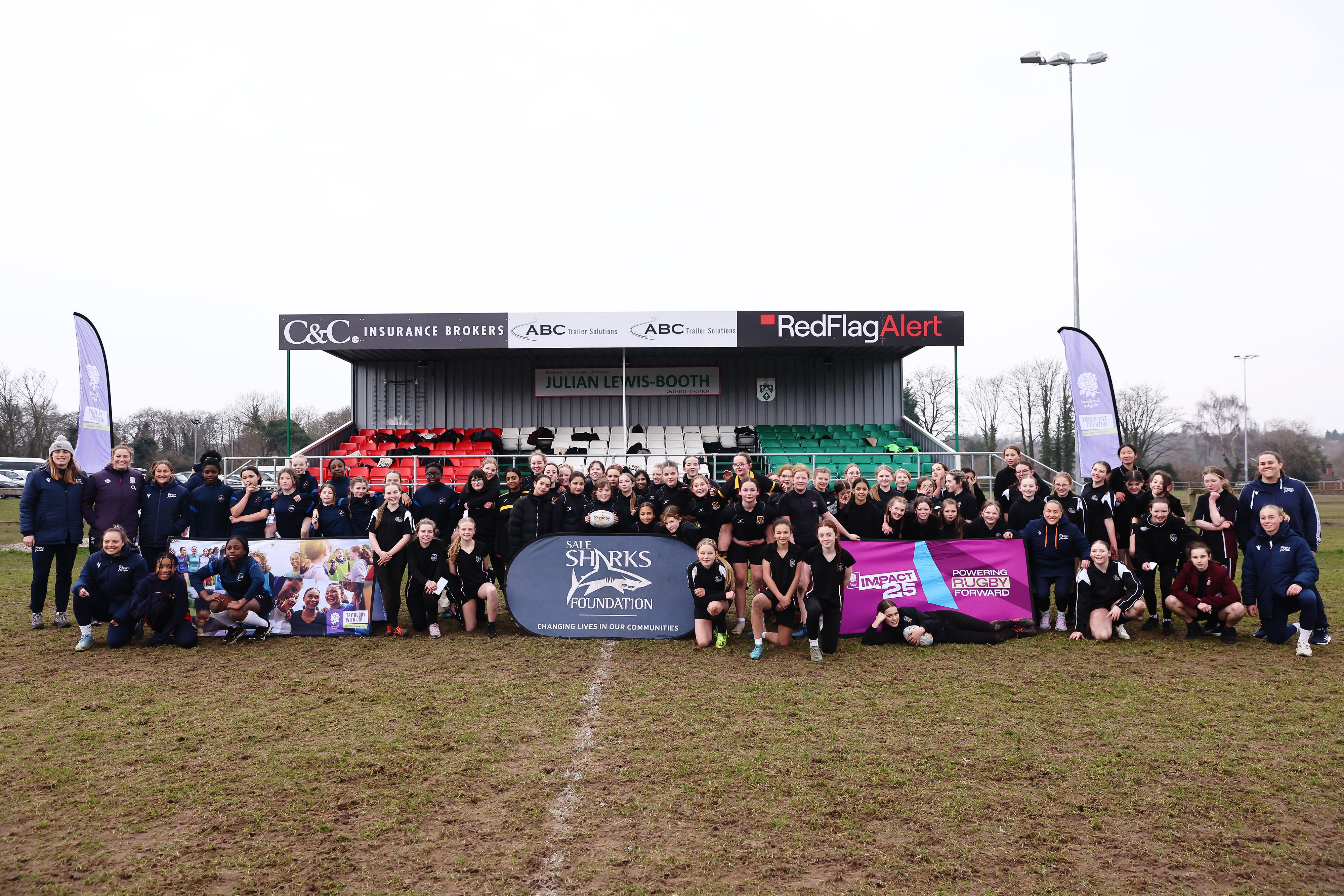 The RFU promoted their Impact '25 programme at Stockport RUFC ahead of the Women's World Cup this summer