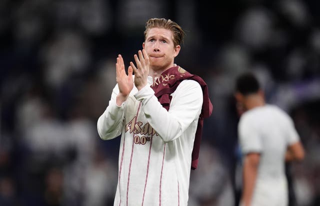 <p>Kevin De Bruyne is looking his age as he enters his mid-thirties</p>