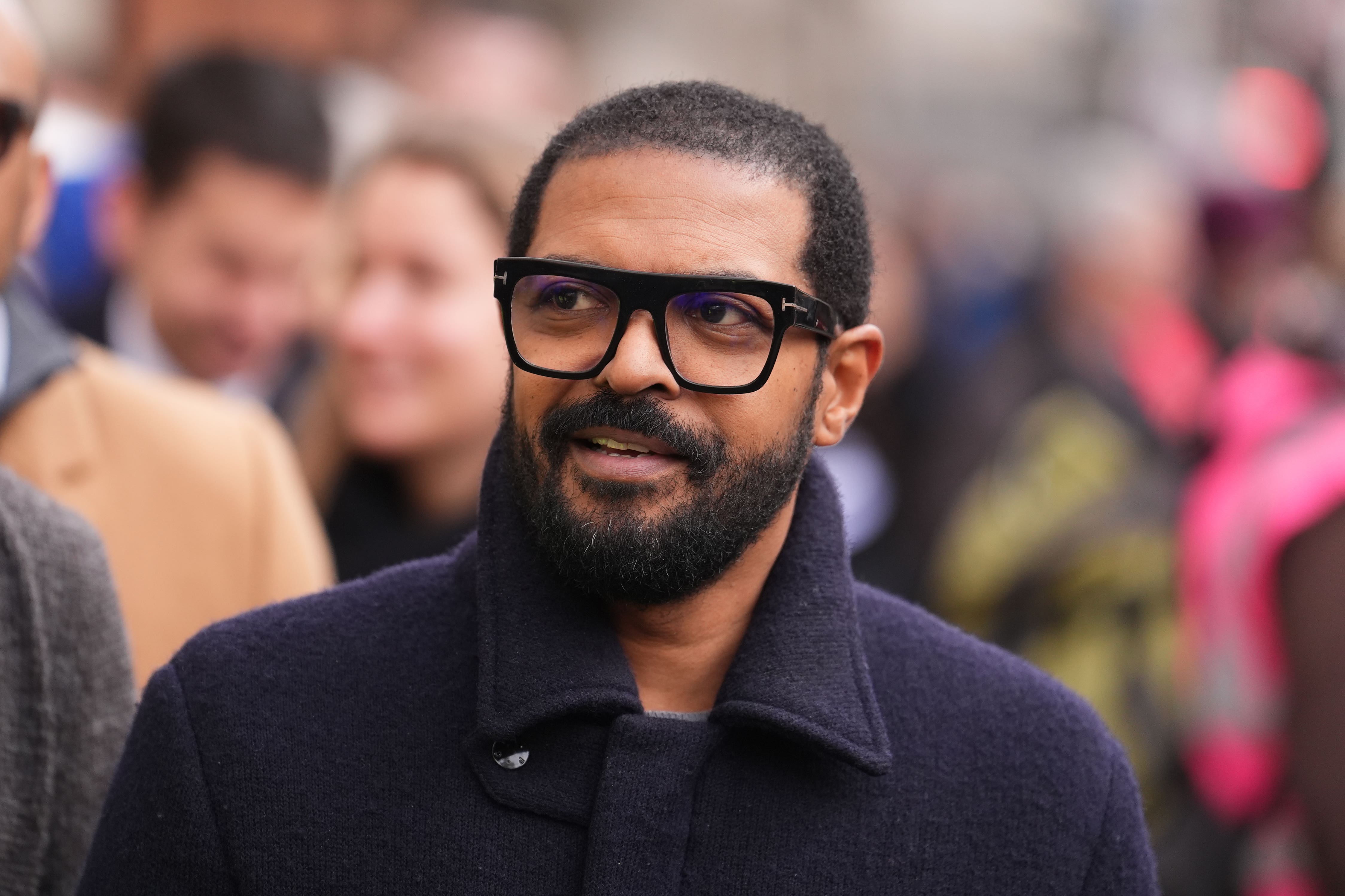 Noel Clarke attended a previous hearing at the Royal Courts of Justice, central London (PA)