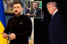 Ukraine-Russia war latest: Trump aide tells Zelensky to ‘tone it down’ and take US deal