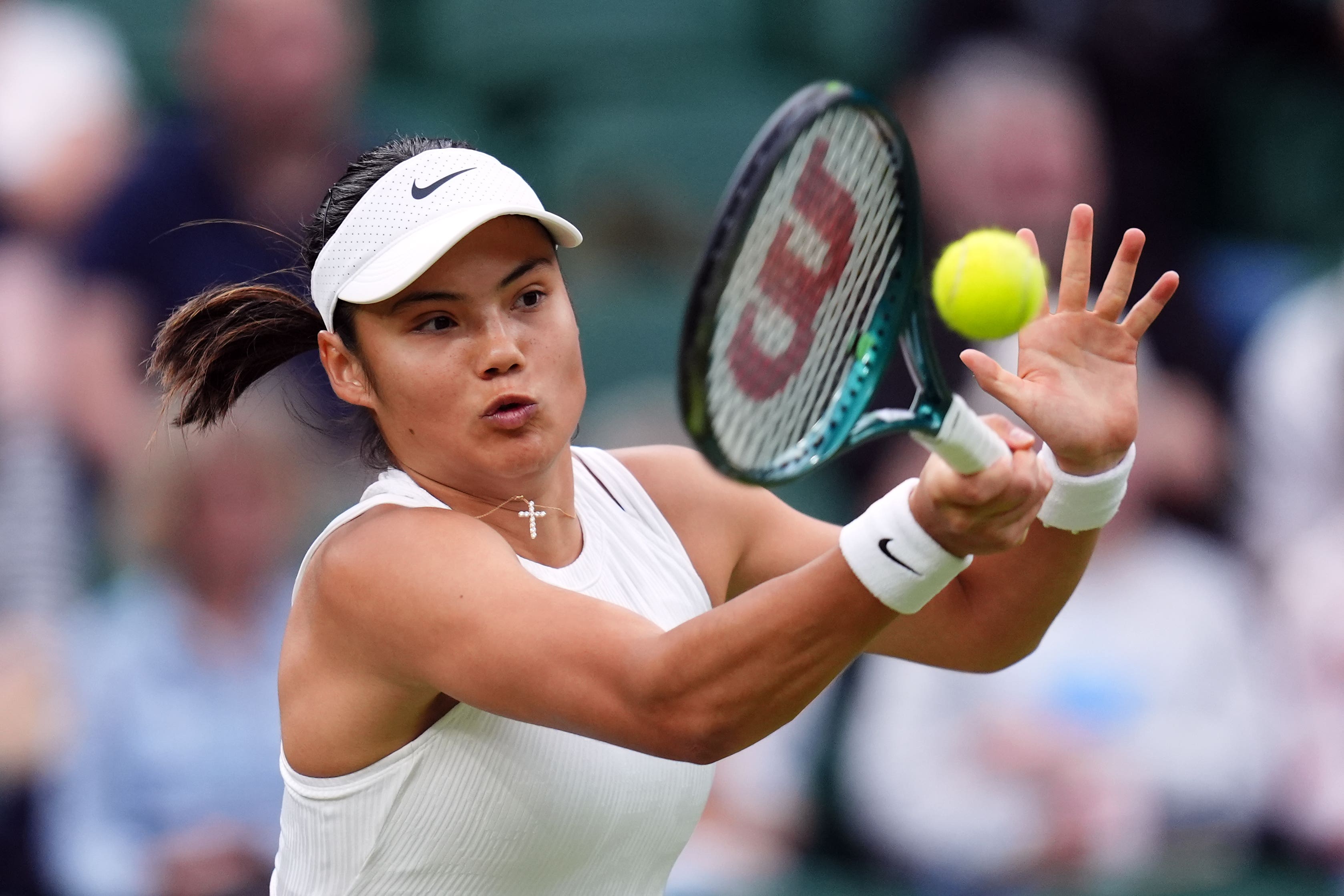 Emma Raducanu is eyeing a strong run at Wimbledon this year
