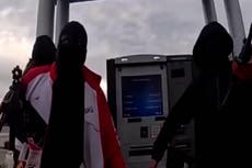 Armed suspects rob ATM as it’s replenished with money