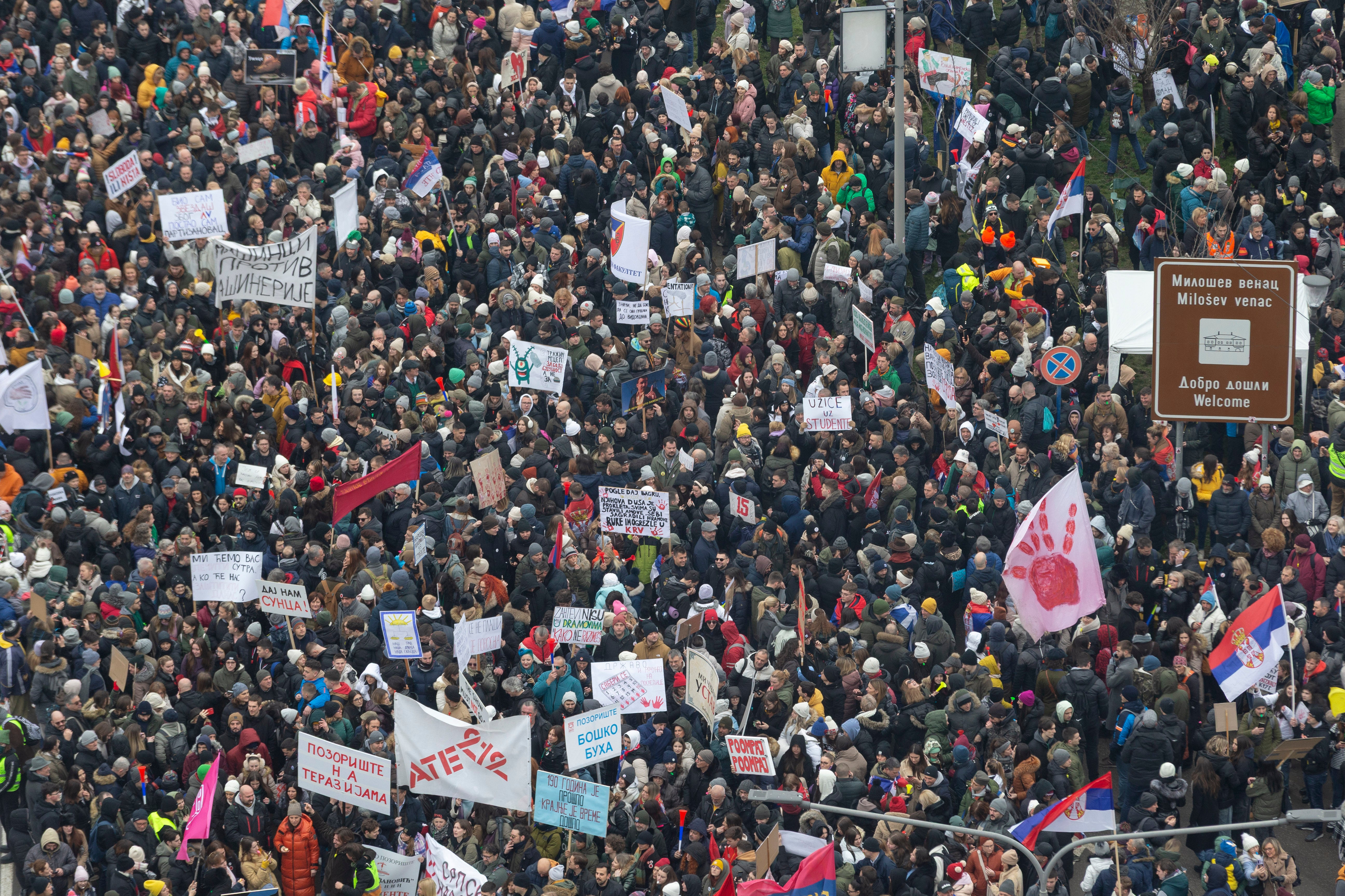Serbia Protests