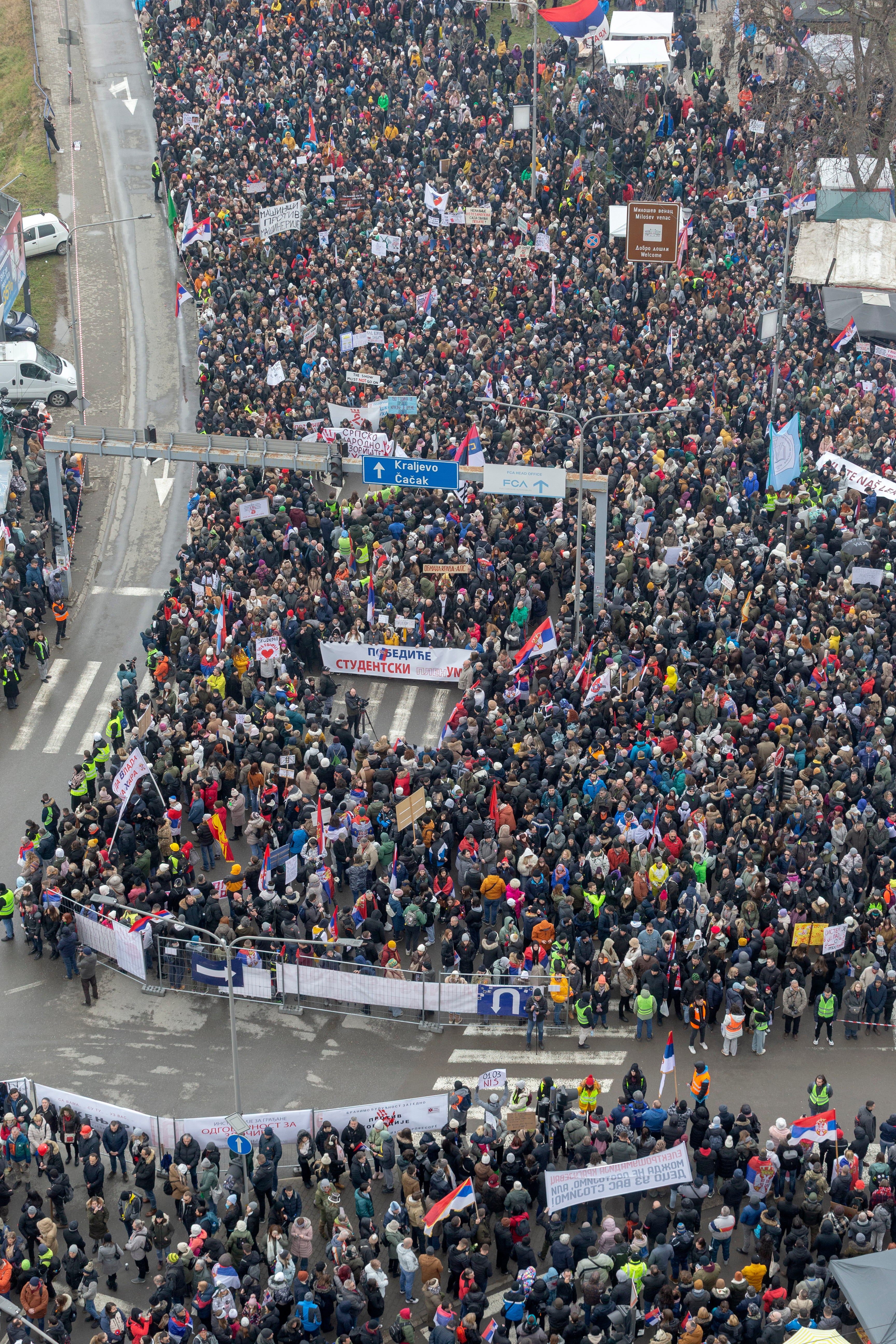 Serbia Protests