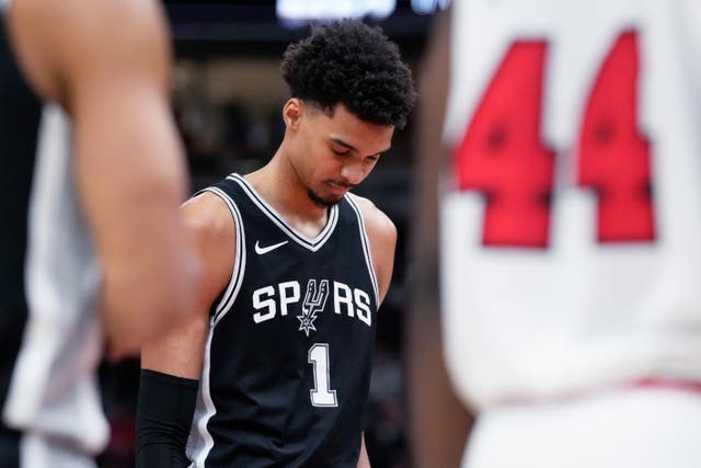 Spurs Wembanyama Basketball