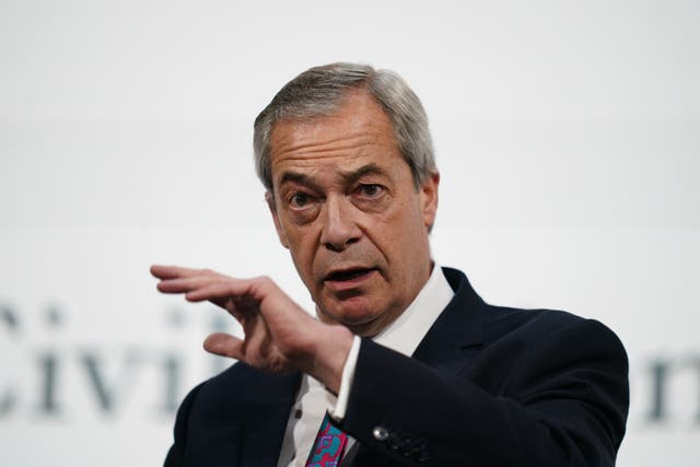 <p>Nigel Farage’s leadership of Reform has been questioned (Ben Whitley/PA)</p>