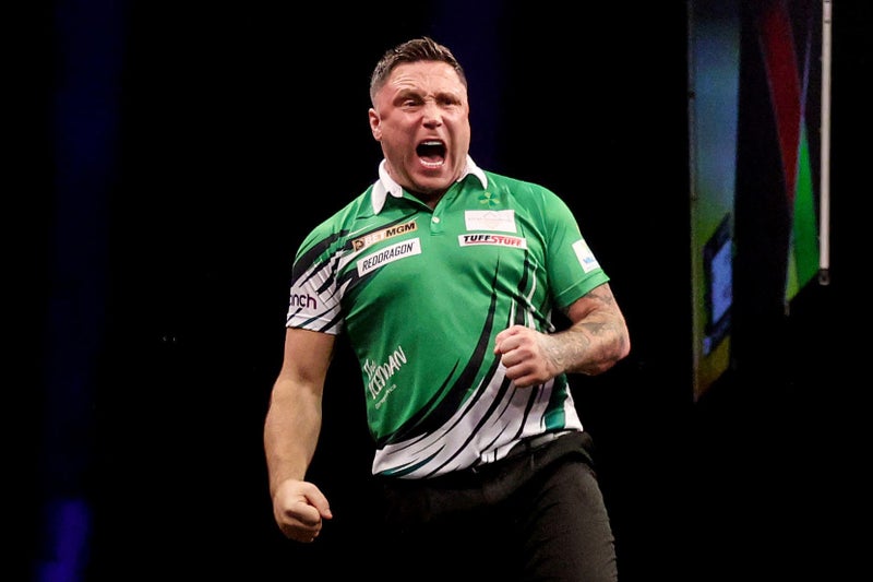 Gerwyn Price beats Nathan Aspinall for Premier League Darts win in Dublin