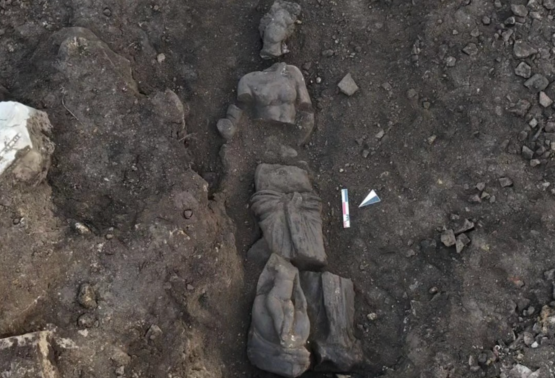 Aphrodite statue unearthed from archaeological site in Turkey