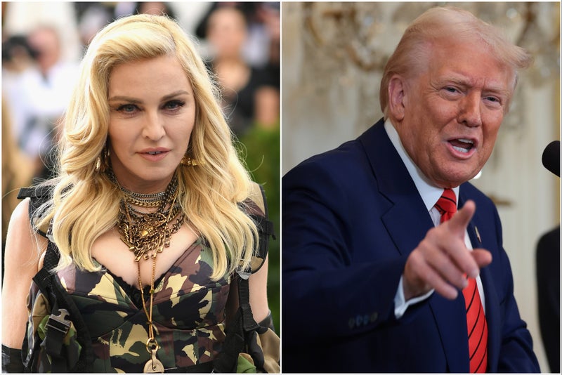 ‘If this is a joke, I’m not laughing’: Madonna leads celebrity reactions to Trump’s ‘king’ declaration