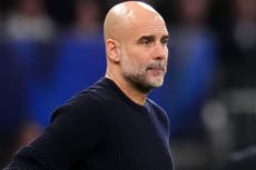 Pep Guardiola hints at Man City clearout in the summer: ‘That is the reality’