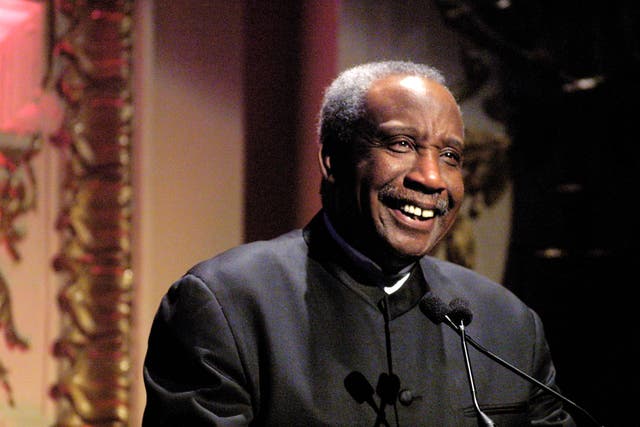 <p>Jerry Butler at the Rhythm & Blues Foundation's Pioneer Awards at New York's Apollo Theatre in 2001</p>