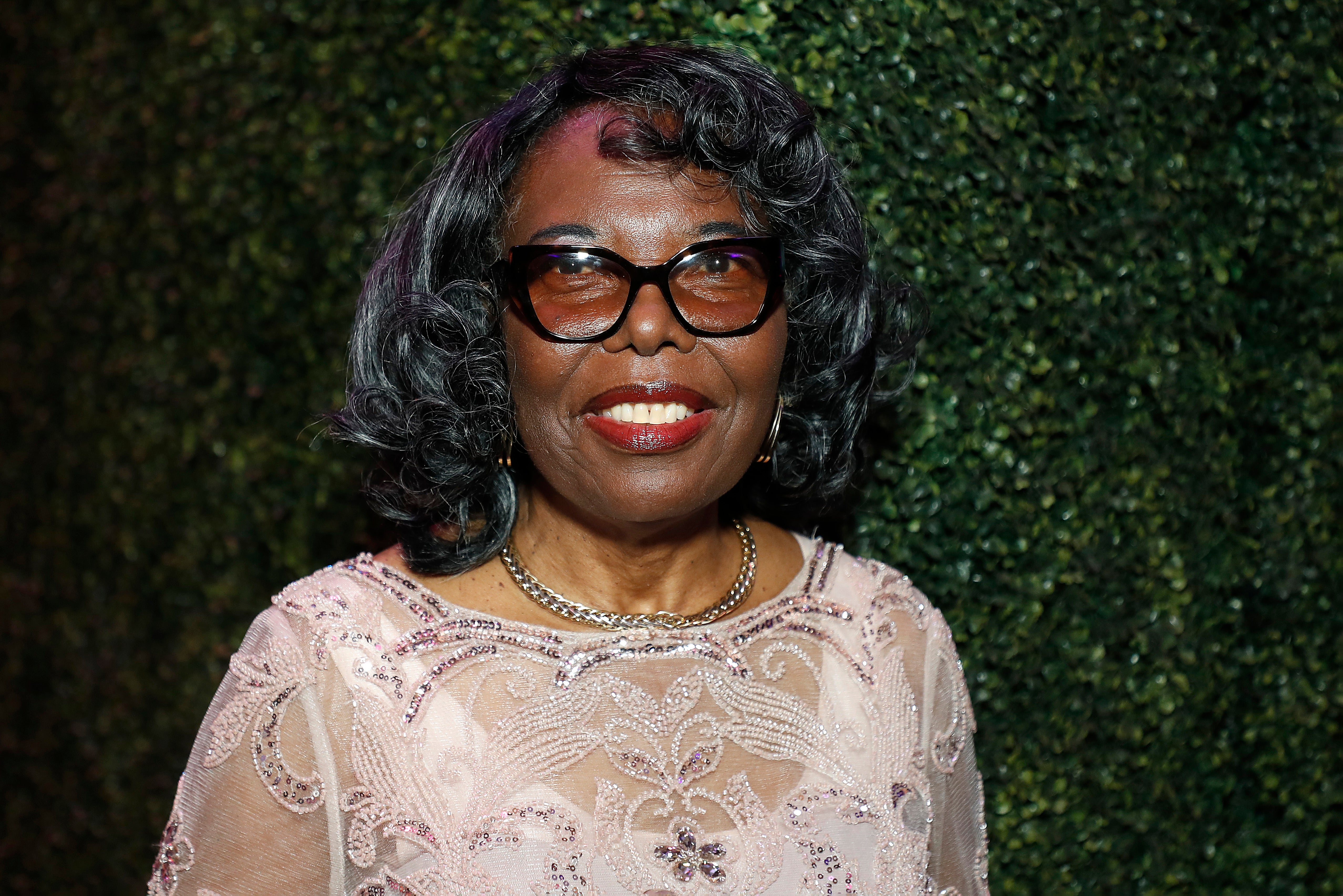 Voletta Wallace attending an orchestral tribute to her son, Notorious B.I.G, at Lincoln Center for the Performing Arts in New York City in 2022