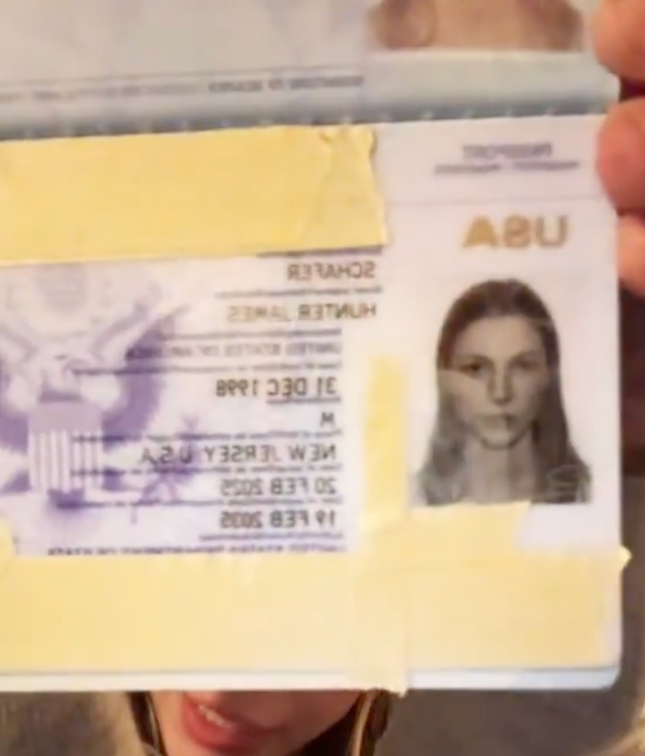 Hunter Schafer's passport now identifies her as a male