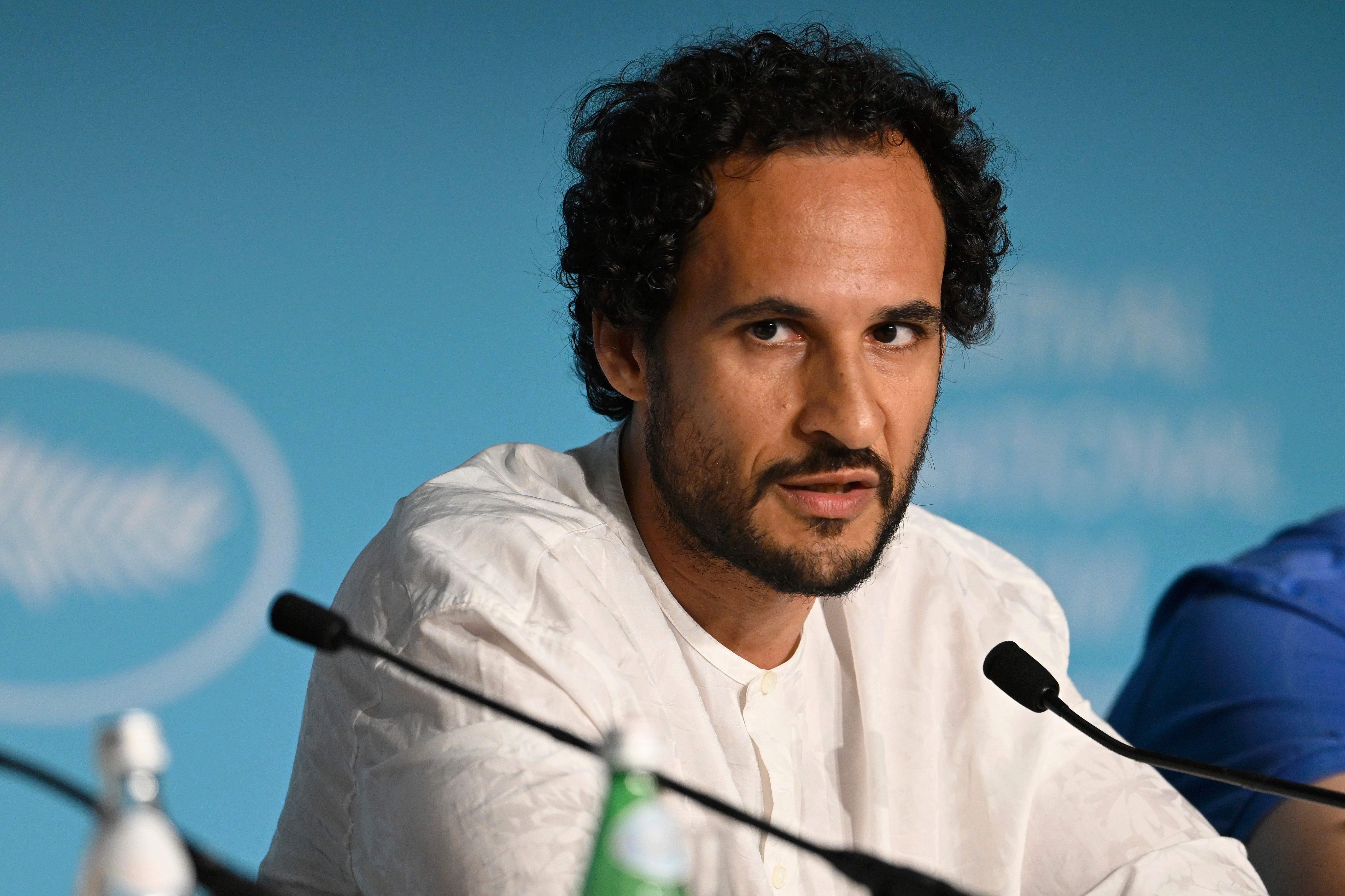 Ali Abbasi spreekt in 2022 op het filmfestival van Cannes