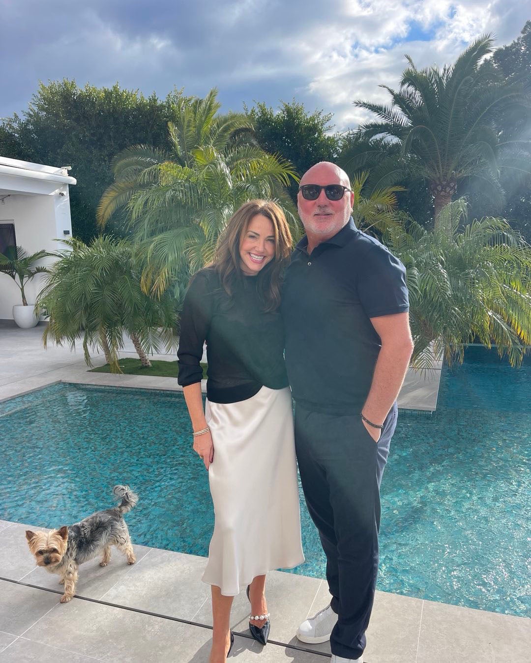 <p>Lee Bootle, pictured with wife Rebecca</p>