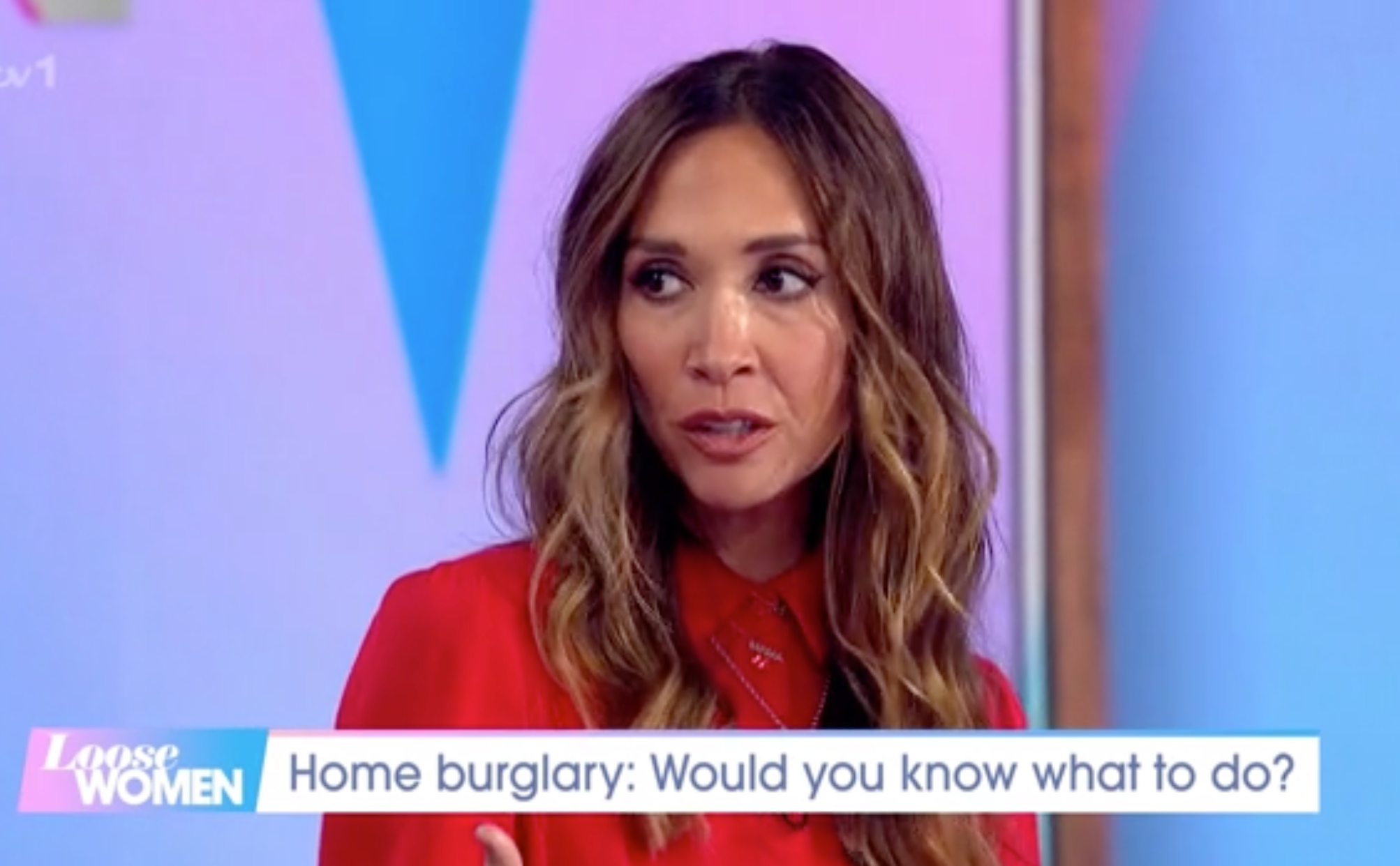 Loose Women says she was victim of ‘terrifying’ robbery when home alone with new baby