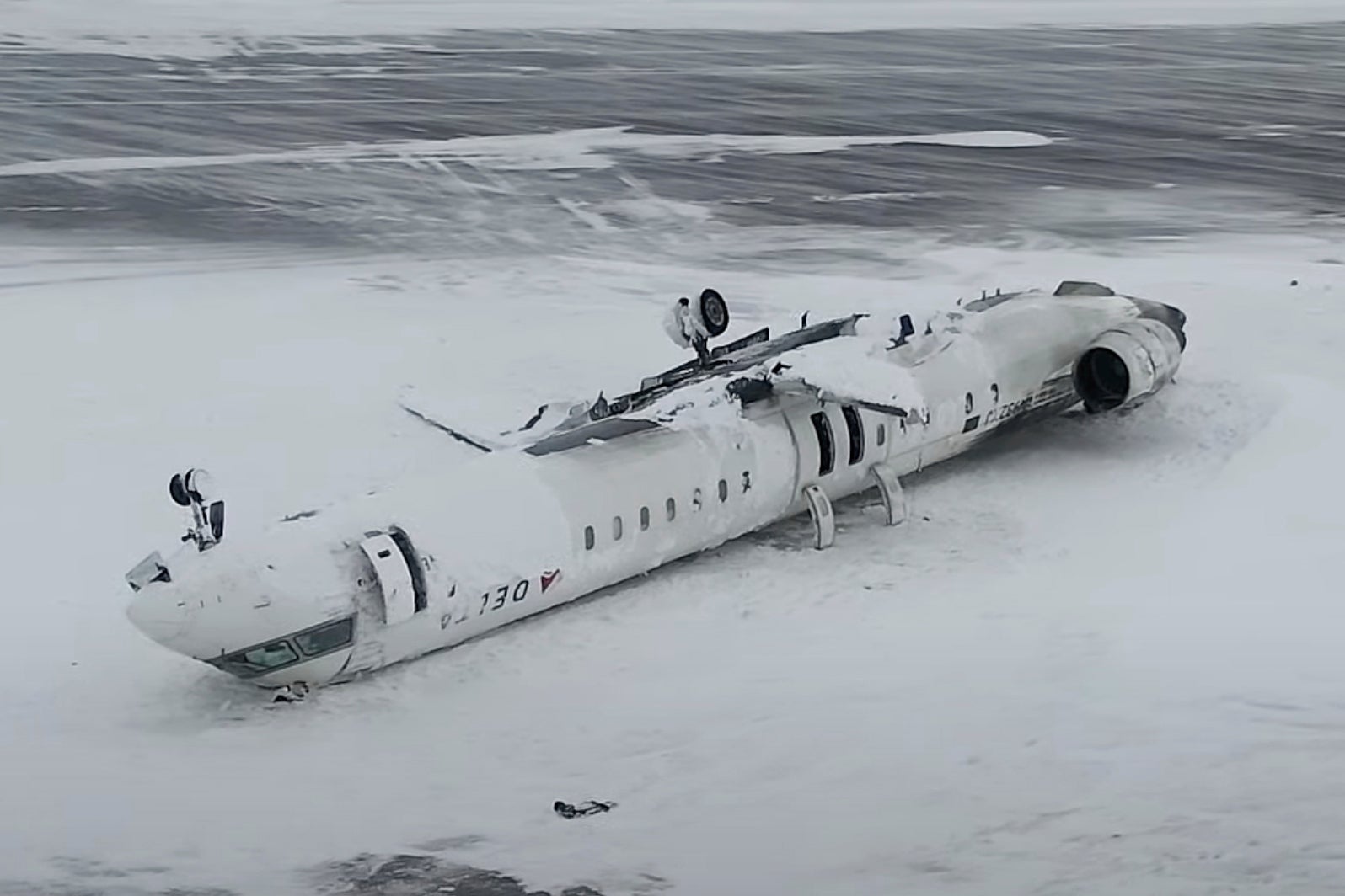 Last month a non-fatal crash in Toronto saw a Delta flight flip upside down upon landing. All 76 passengers and four crew members travelling from Minneapolis survived