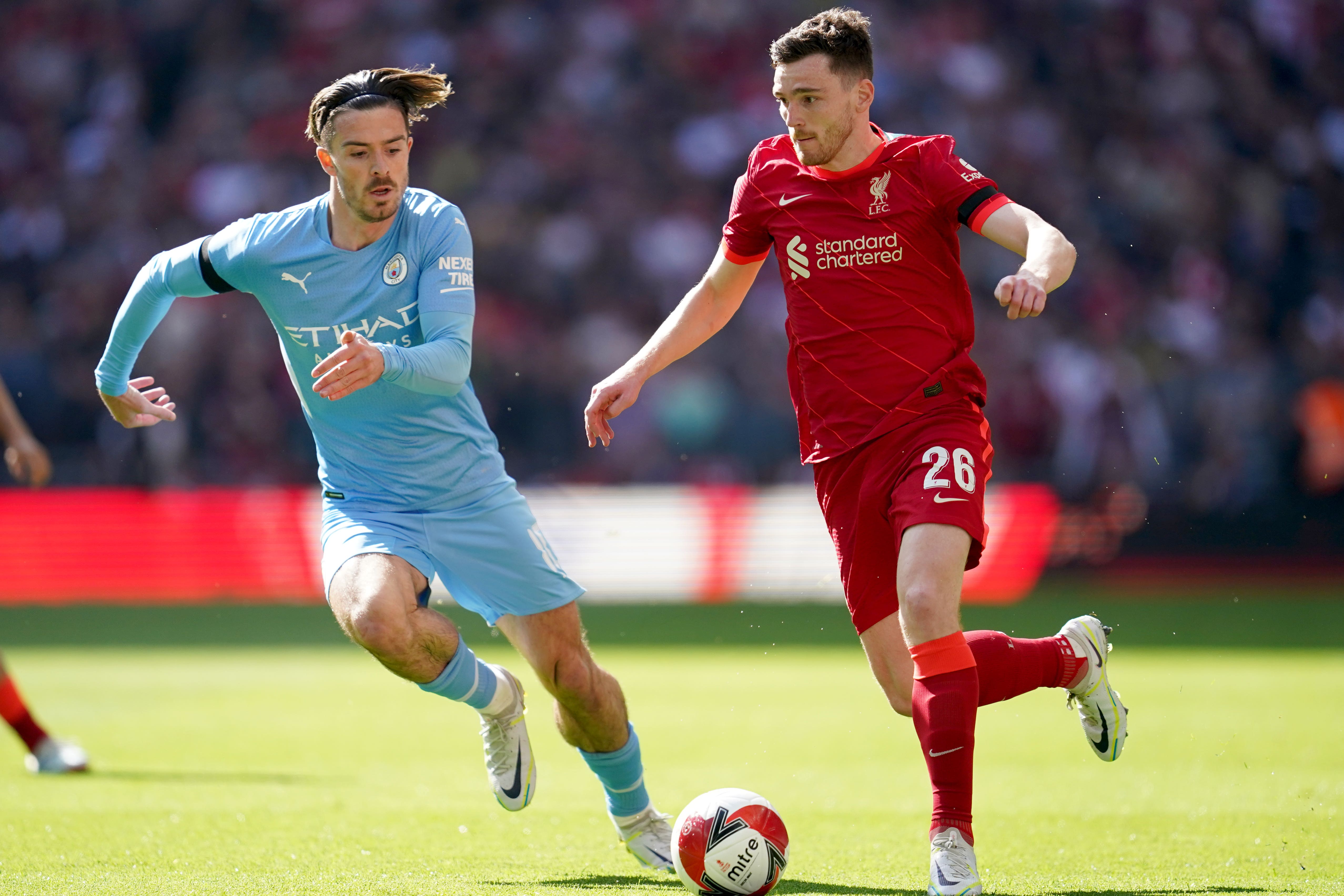 Il futuro di Andy Robertson come il terzino sinistro della prima scelta di Liverpool è stato messo in discussione