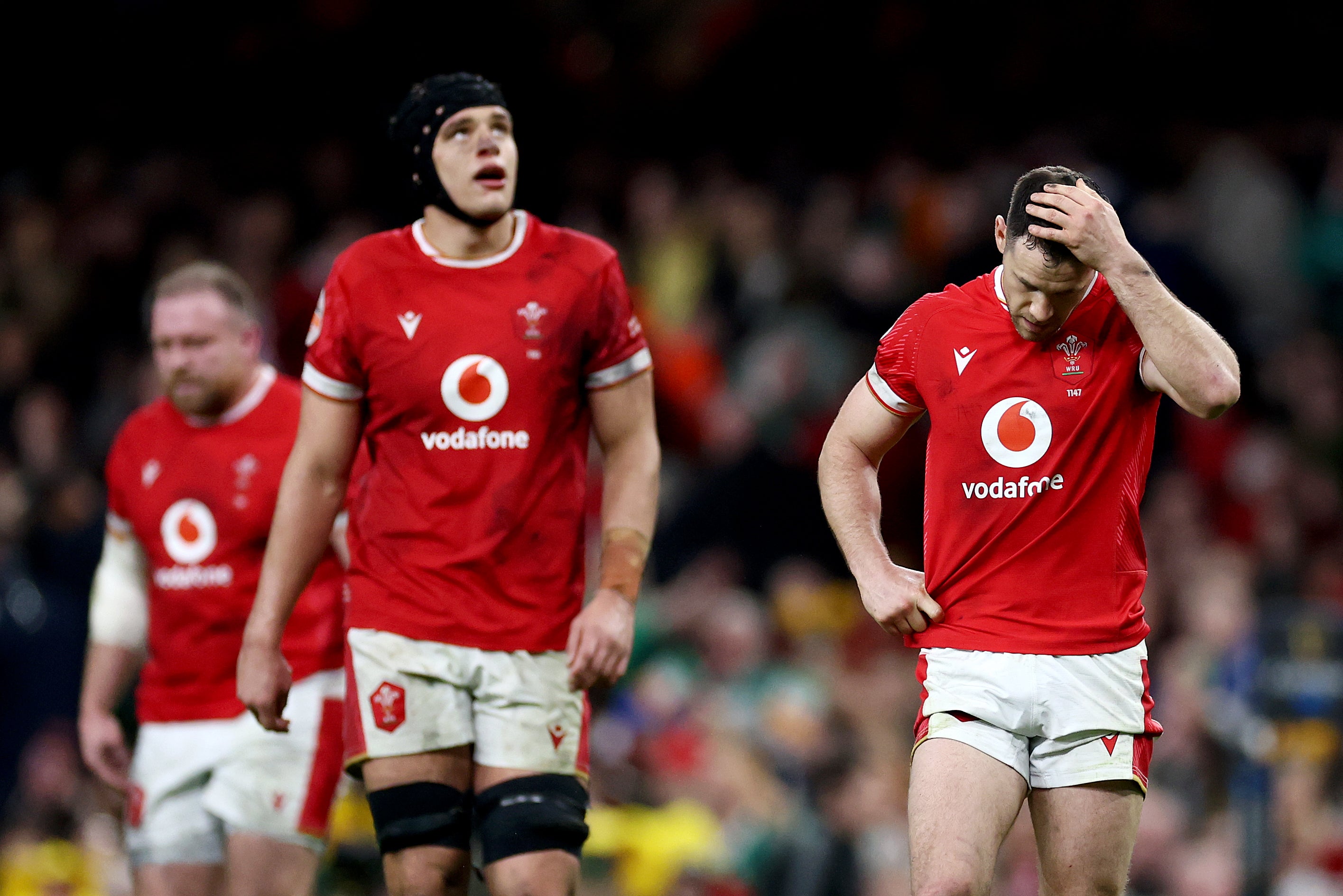 Wales were ultimately left dejected despite a strong display