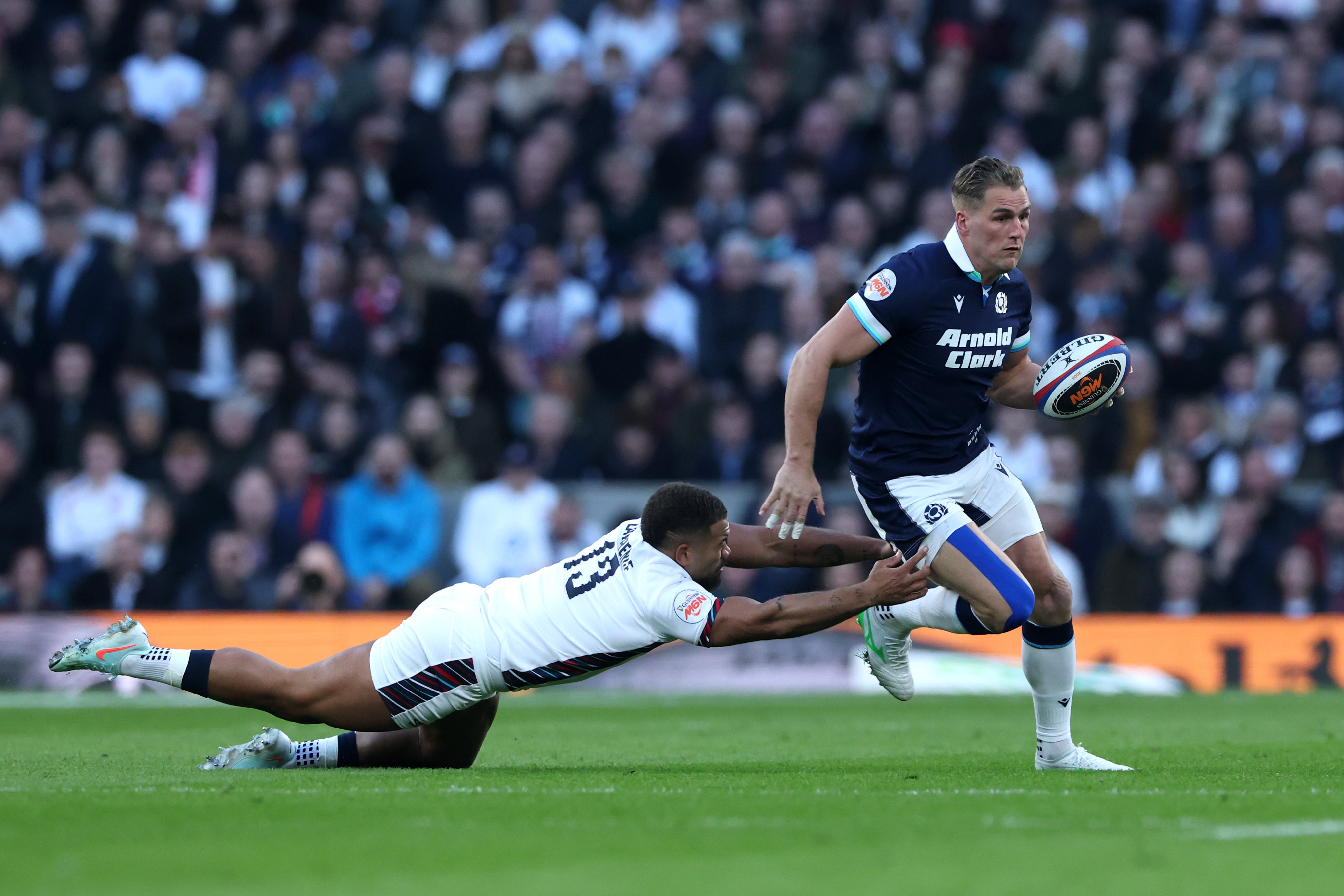 La Scozia era il lato migliore per la maggior parte degli 80 minuti nella Calcutta Cup