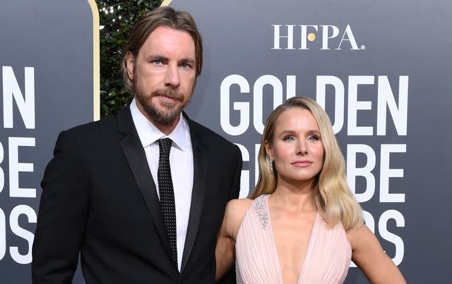 <p>Dax Shepard and Kristen Bell</p>