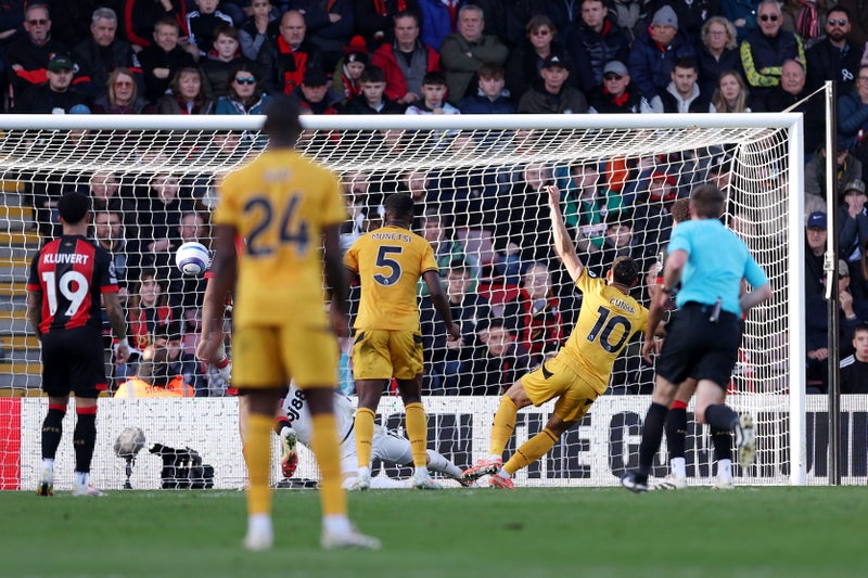 Bournemouth suffer top-four blow as Wolves win on the road to boost survival bid