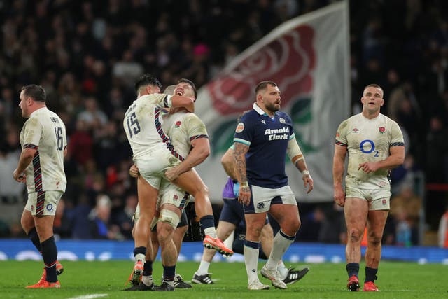 <p>England beat Scotland to win the Calcutta Cup for the first time since 2020</p>