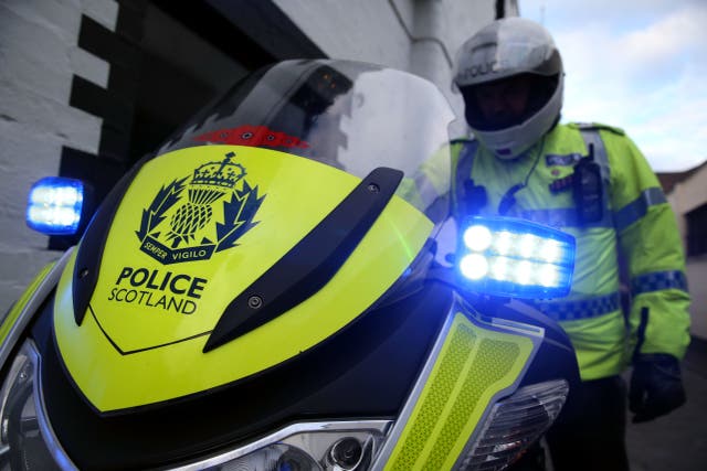 Police have appealed for information after a collision between an ambulance and a pedestrian on Saturday morning left a 40-year-old man dead (Andrew Milligan/PA)