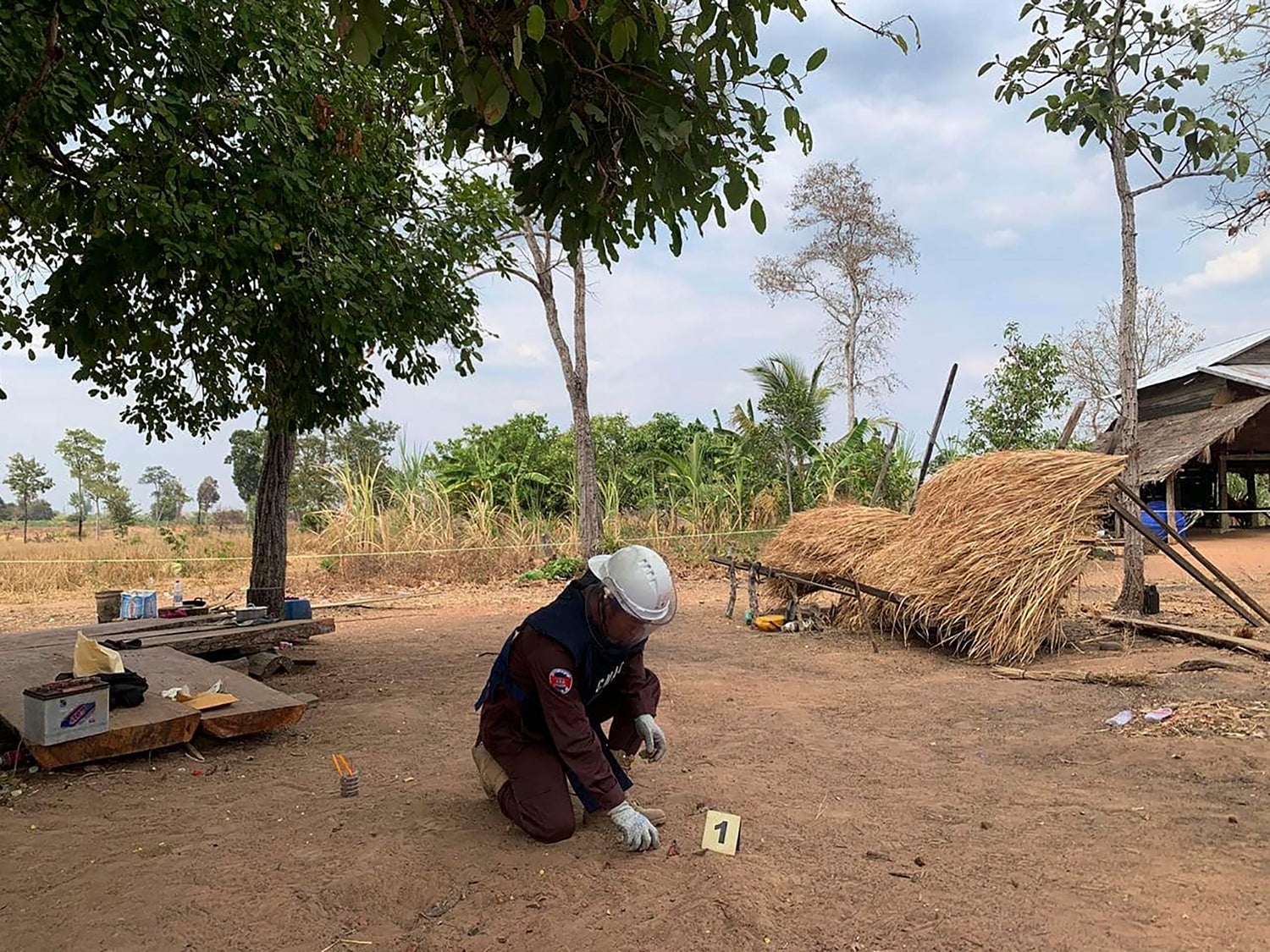 Cambodia-Grenade Tragedy,