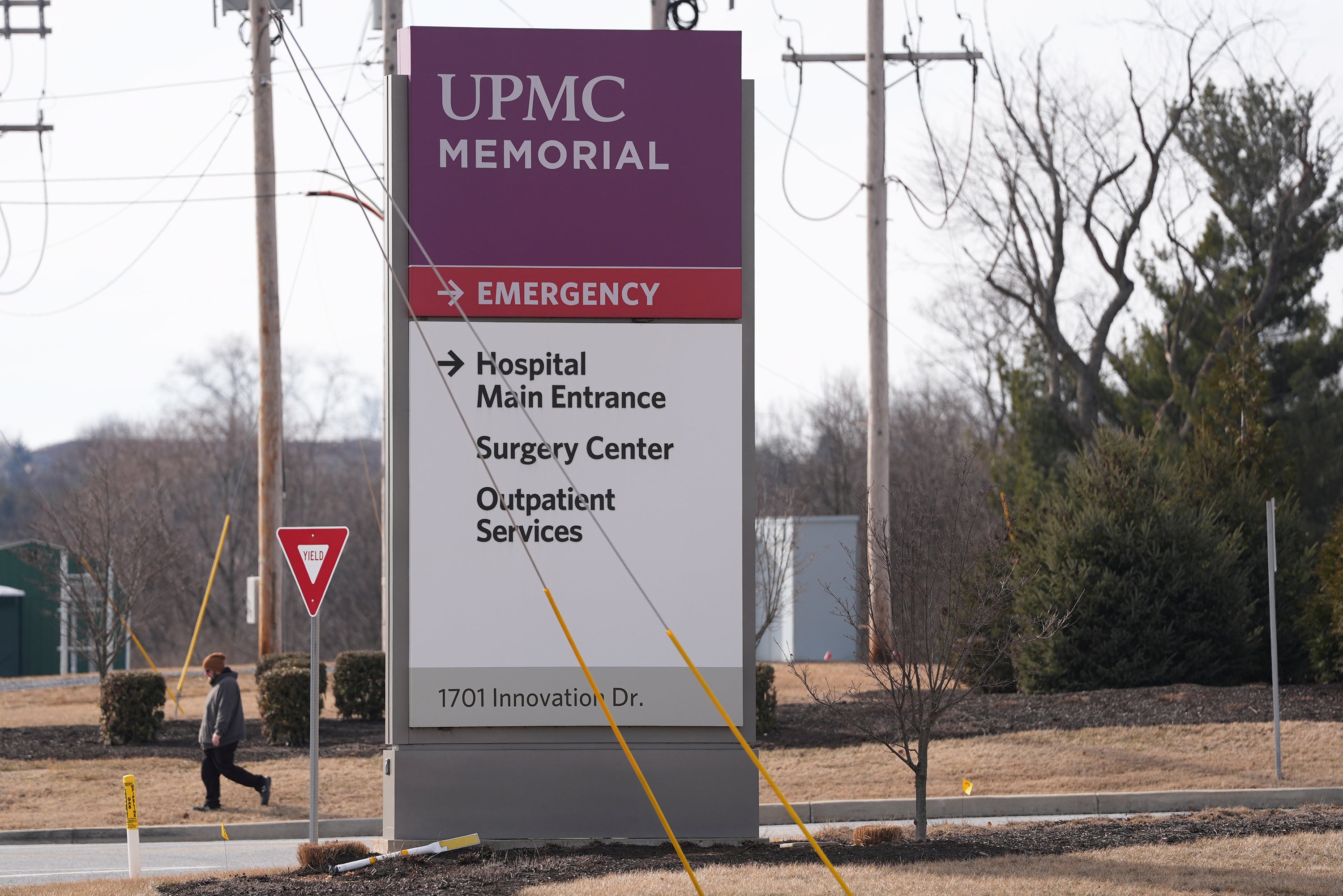 A gunman opened fire at UPMC Memorial Hospital on Saturday morning, killing one person and injuring five others.