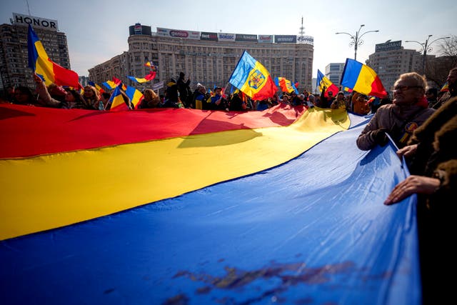 RUMANIA-PROTESTAS