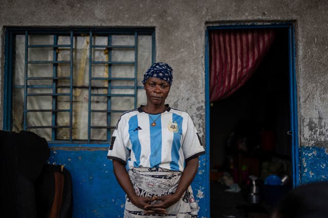 Congo Fighting Soldiers' Families