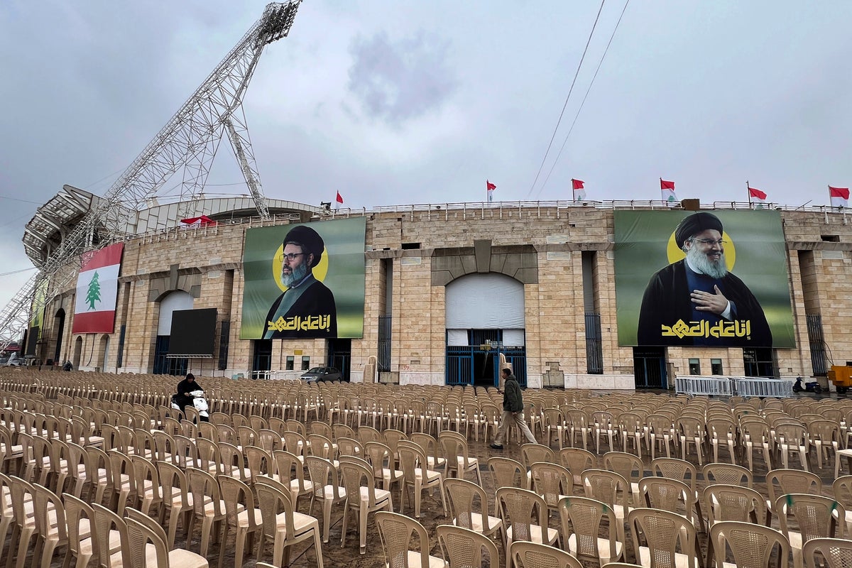 Thousands of people attend the funeral of late Hezbollah leader Nasrallah 5 months after his death