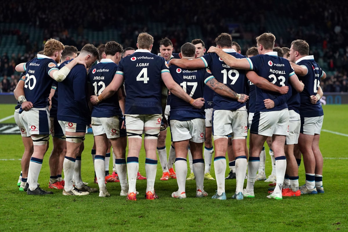 Gregor Townsend says Scotland must build on performance in narrow England defeat