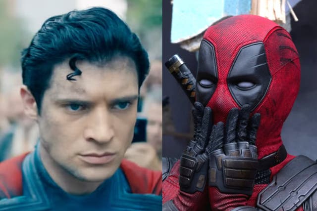 <p>Superman and Deadpool</p>