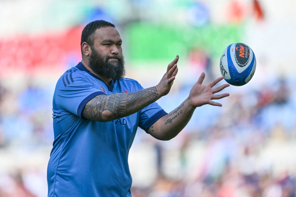 France prop Uini Atonio retires after suffering heart attack