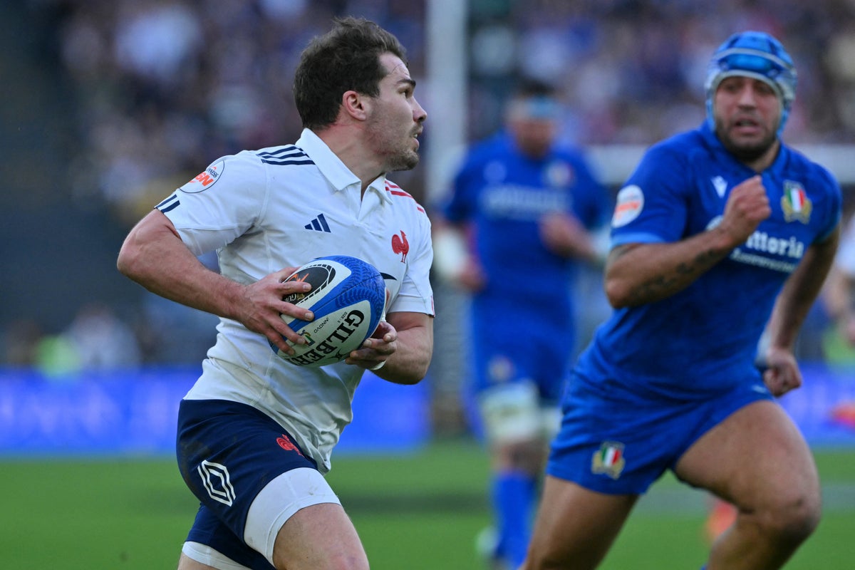 Italy vs France LIVE rugby: Latest score and updates from Six Nations as Les Bleus run rampant in Rome