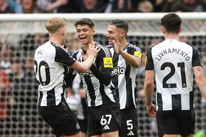 Newcastle resist Nottingham Forest fightback to further Champions League hopes in seven-goal thriller