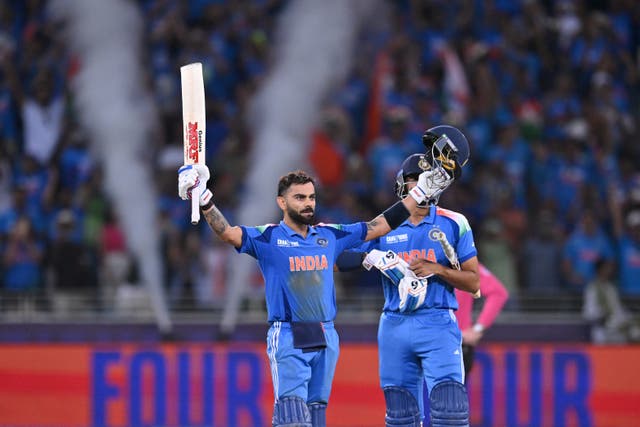 <p>Virat Kohli anchored a comfortable chase with his 51st ODI ton</p>