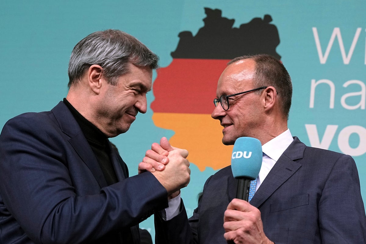 Conservatives win German election while far-right party surges to second place