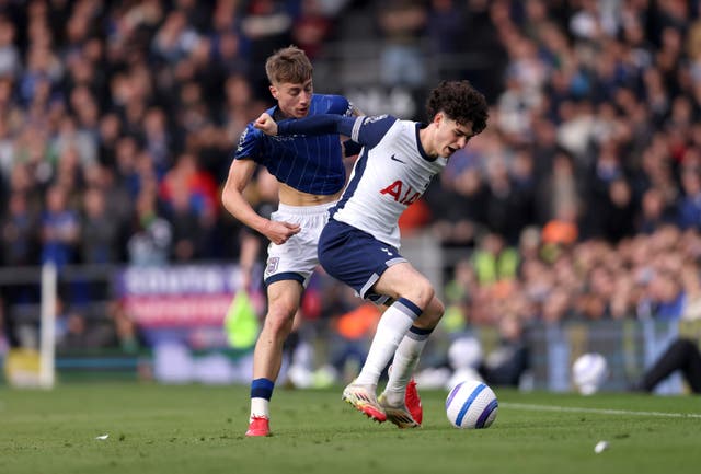 <p>Archie Gray impressed again for Spurs against Ipswich</p>