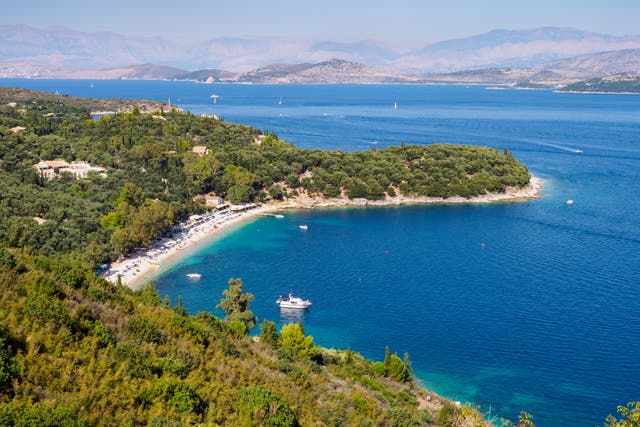 <p>The man died while the cruise ship was in Corfu (Stock image)</p>