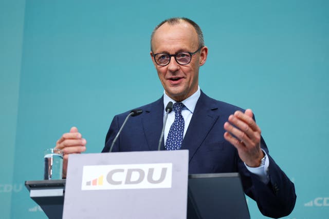 <p>Germany’s likely next chancellor Friedrich Merz has called for Europe’s ‘independence from the USA’</p>